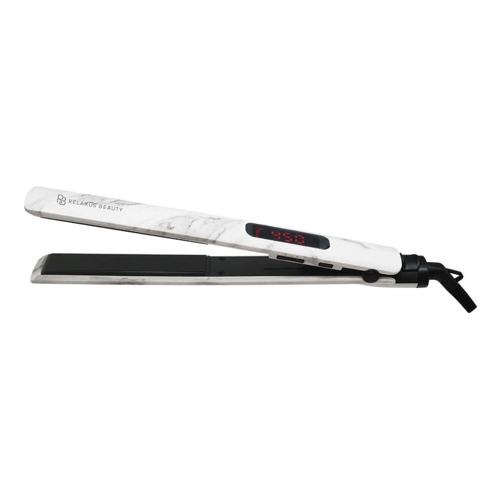 Relaxus Beauty White Marble Hair Straightener - Picture 2 of 5